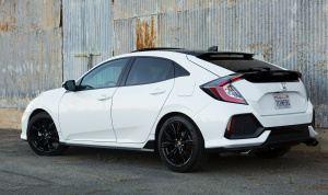2016 Honda Civic with 18x8 wheels