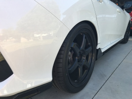 2017 Honda Civic with 19x8.5 wheels