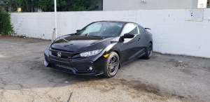 2017 Honda Civic with 18x9.5 wheels