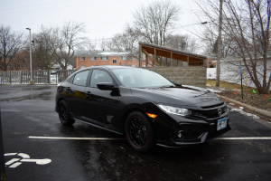 2018 Honda Civic with 18x8 wheels