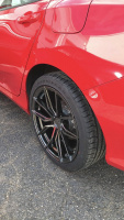 2017 Honda Civic with 18x8.5 wheels