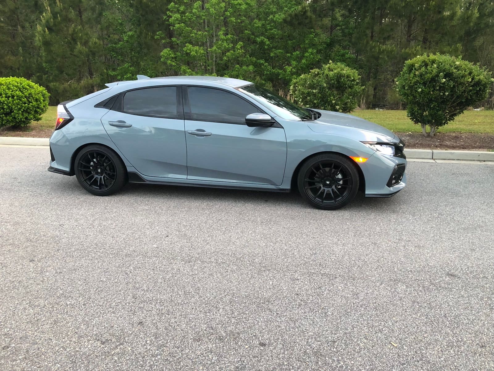 2018 Honda Civic with 18x8.5 wheels