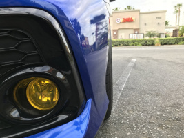 2017 Honda Civic with 18x8.5 wheels