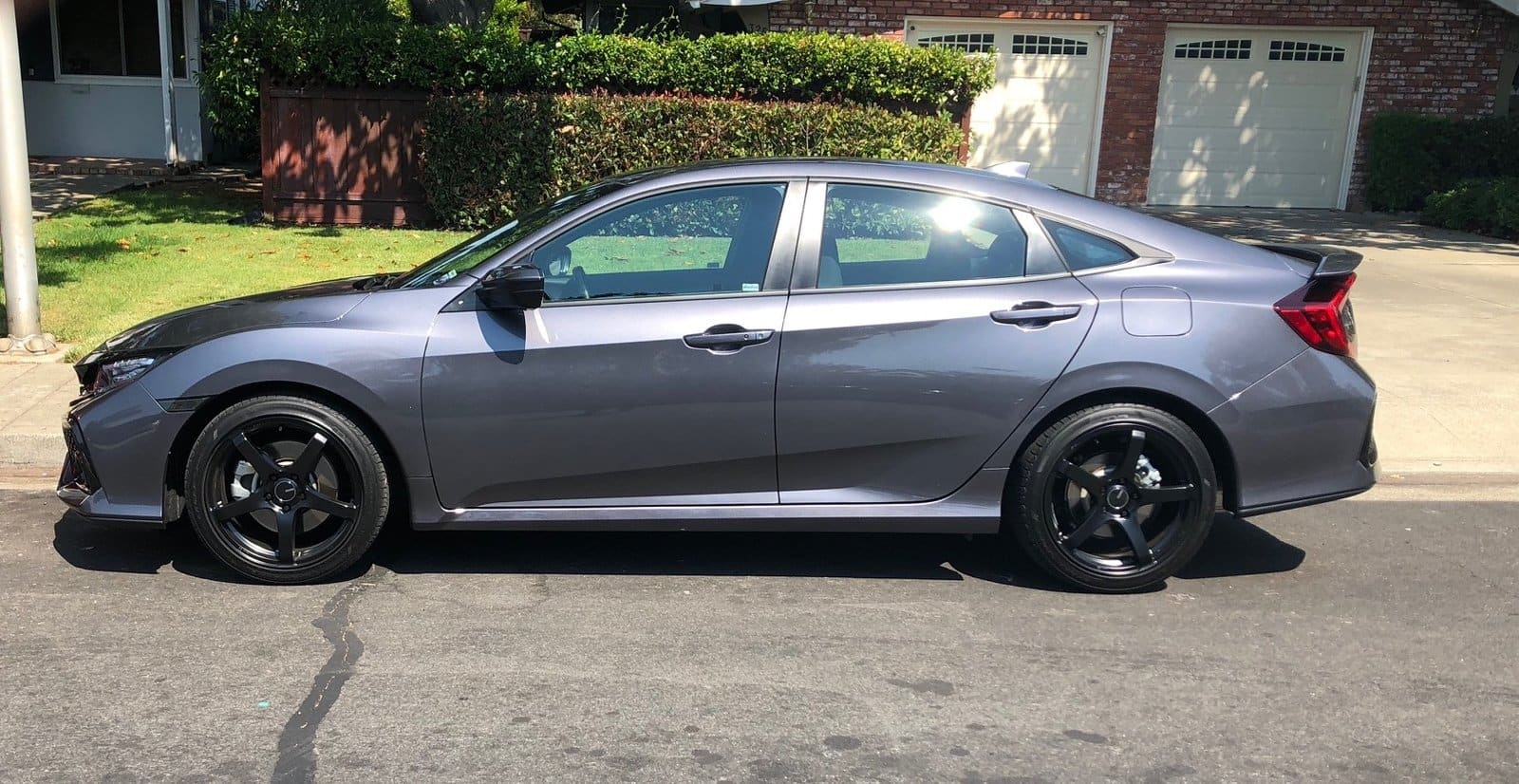 2018 Honda Civic with 18x8.5 wheels