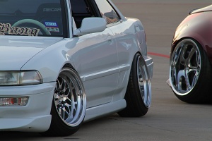 1991 Acura Integra with 16x9.5 J-Lines SDMSL2 wheels