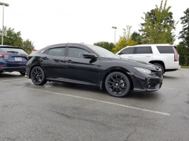 2017 Honda Civic with 17x7.5 wheels