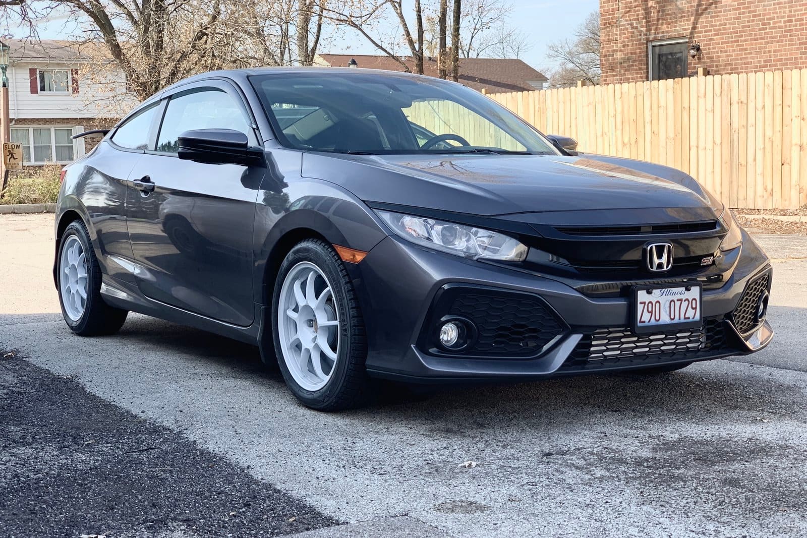 2018 Honda Civic with 17x8 Alleggerita hlt wheels
