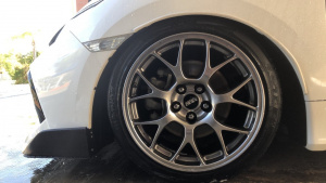 2019 Honda Civic with 18x8.5 wheels