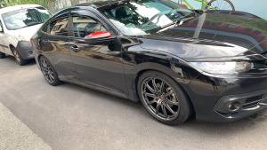 2018 Honda Civic with 18x8.5 GC010 wheels