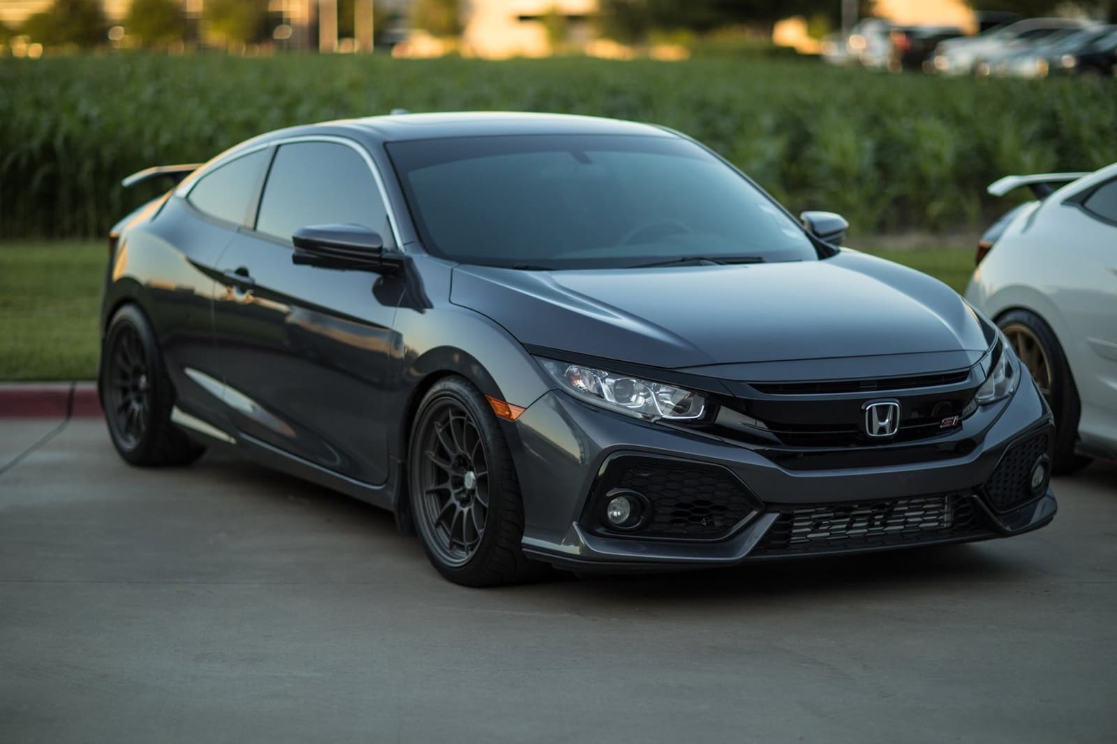 2018 Honda Civic with 18x9.5 wheels