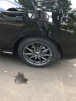 2018 Honda Civic with 17x7.5 wheels