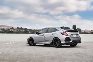 2018 Honda Civic with 18x9.5 wheels