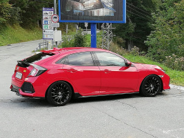 2018 Honda Civic with TN16 wheels