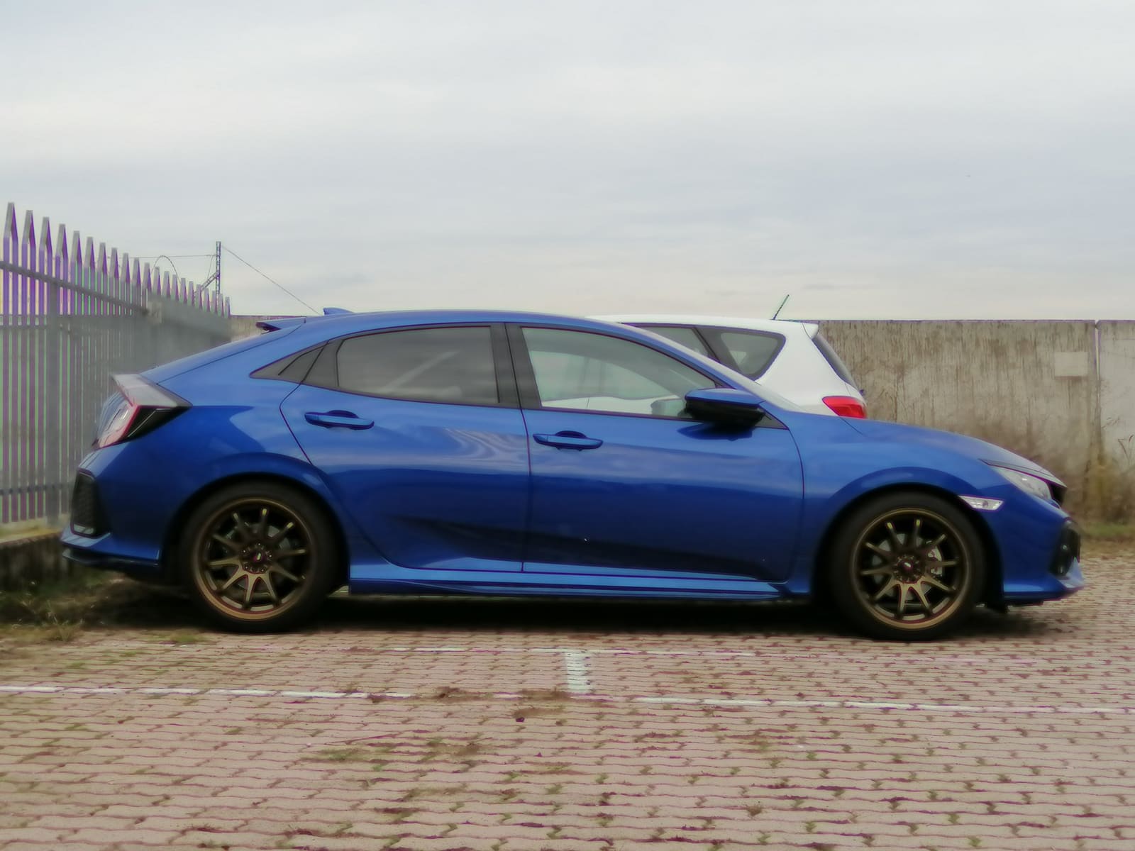 2019 Honda Civic with 18x9.5 JR5 wheels