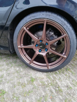 2018 Honda Civic with 19x8.5 wheels