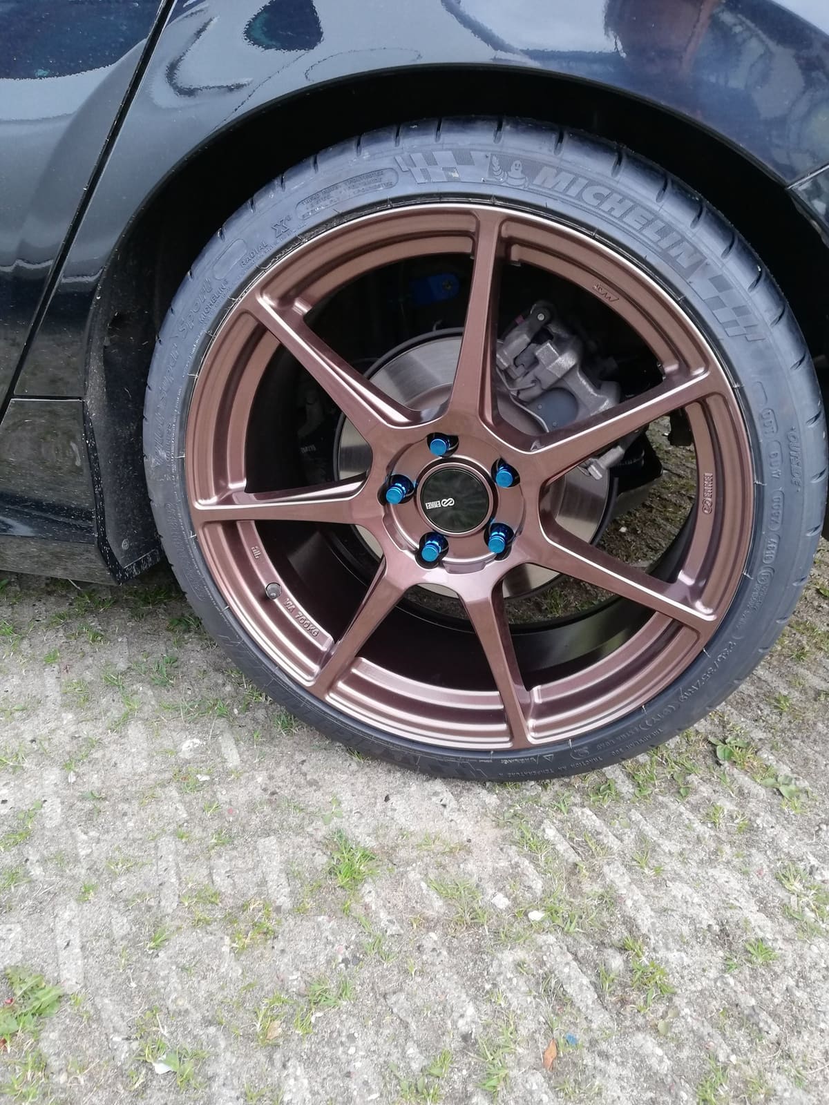 2018 Honda Civic with 19x8.5 wheels