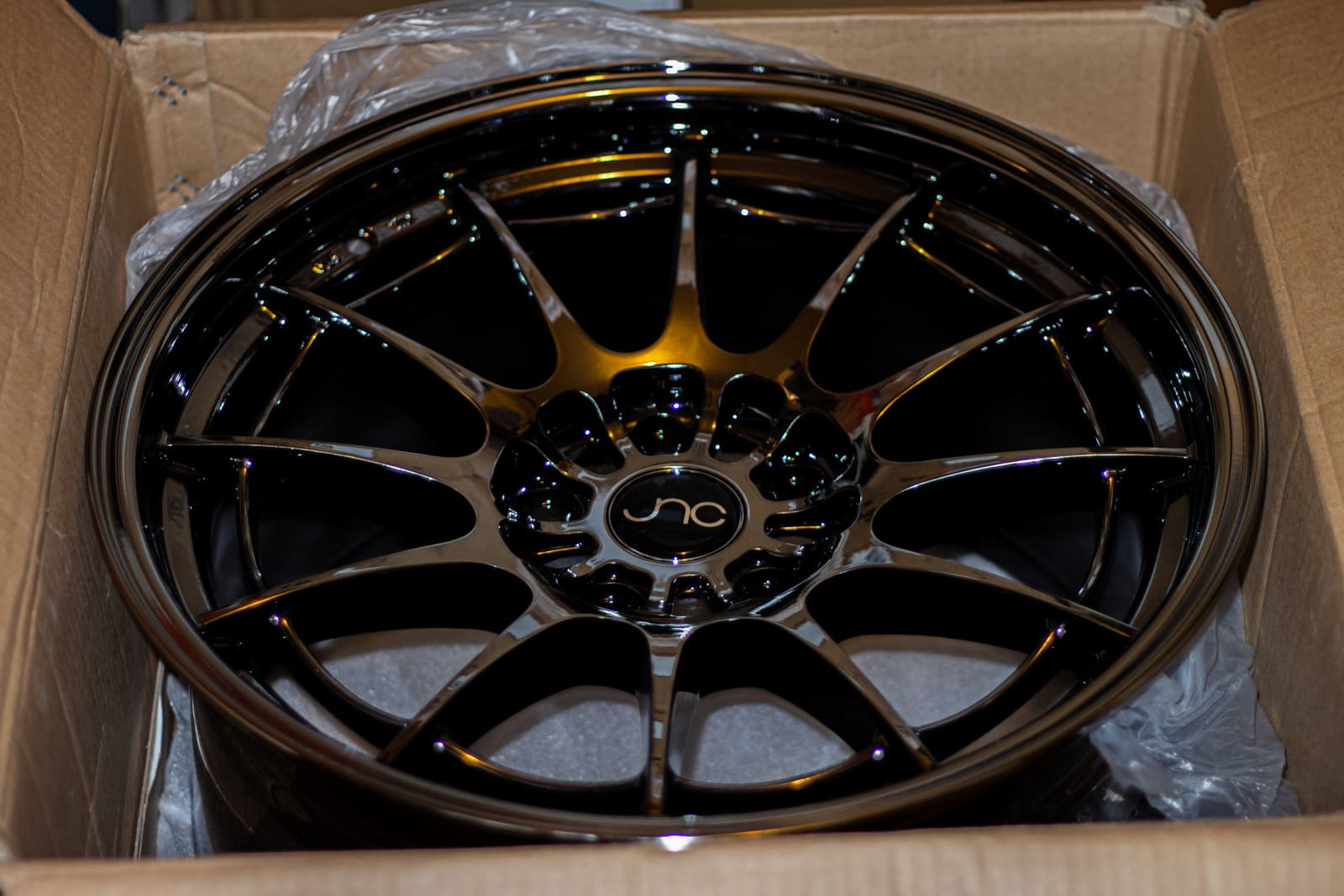 2017 Honda Civic with 18x9.5 wheels