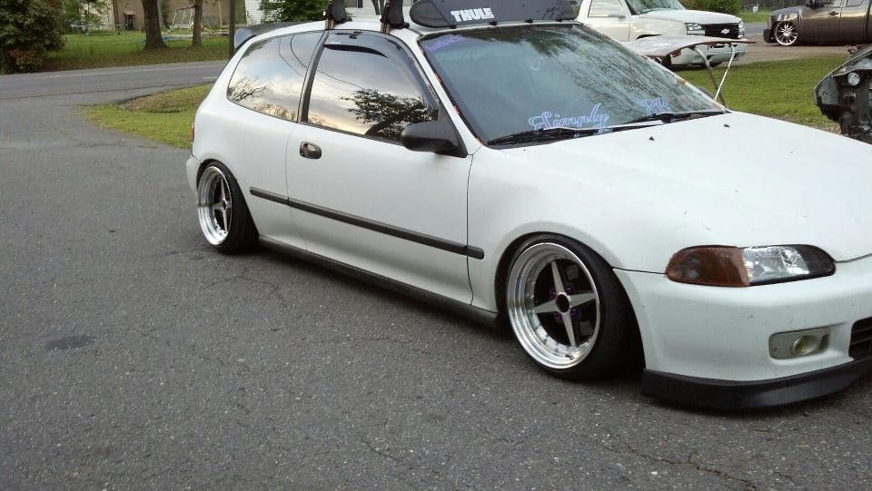1992 Honda Civic with 15x8 Rota Zero Plus wheels