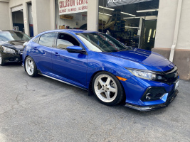 2018 Honda Civic with 18x8 wheels