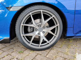 2018 Honda Civic with 19x8.5 KT19 wheels