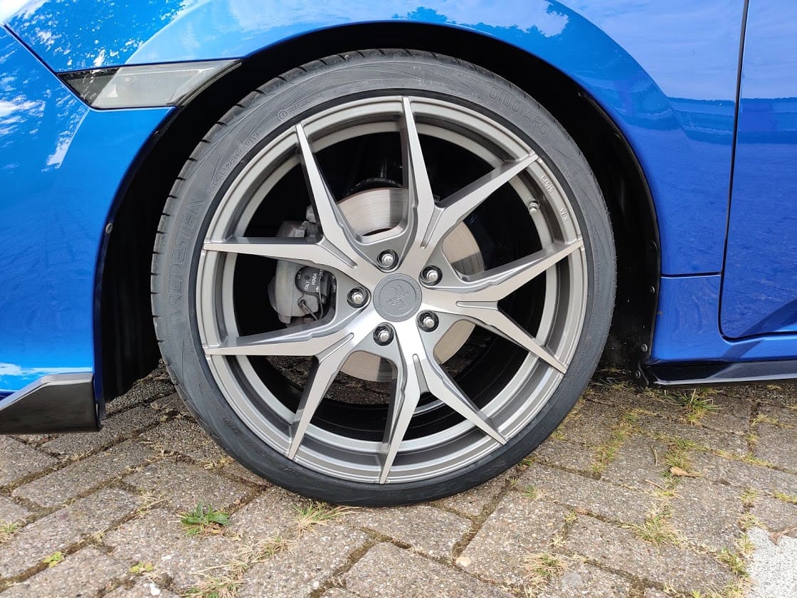 2018 Honda Civic with 19x8.5 KT19 wheels