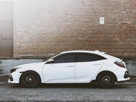 2020 Honda Civic with 18x9.5 wheels