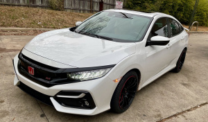 2020 Honda Civic with 18x8.5 wheels