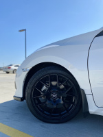 2017 Honda Civic with 18x8.5 wheels