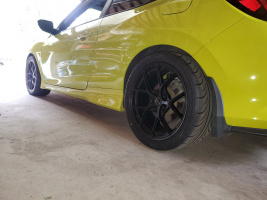 2019 Honda Civic with 18x8.5 wheels