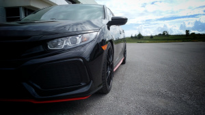 2017 Honda Civic with 18x8 Ultraleggera wheels