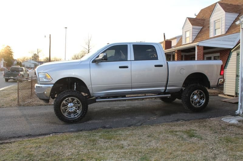 2014 RAM 2500 with 20x10 wheels