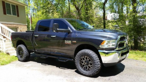 2014 RAM 2500 with 18x9 wheels