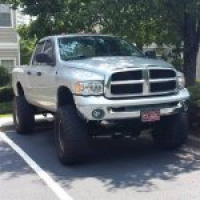 2003 Dodge Ram 2500 with 18x8.5 wheels