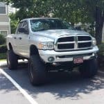 2003 Dodge Ram 2500 with 18x8.5 wheels