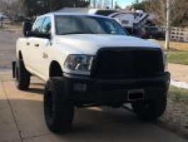 2011 Dodge Ram 2500 with 20x10 wheels