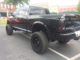 2017 RAM 2500 with 22x12 wheels