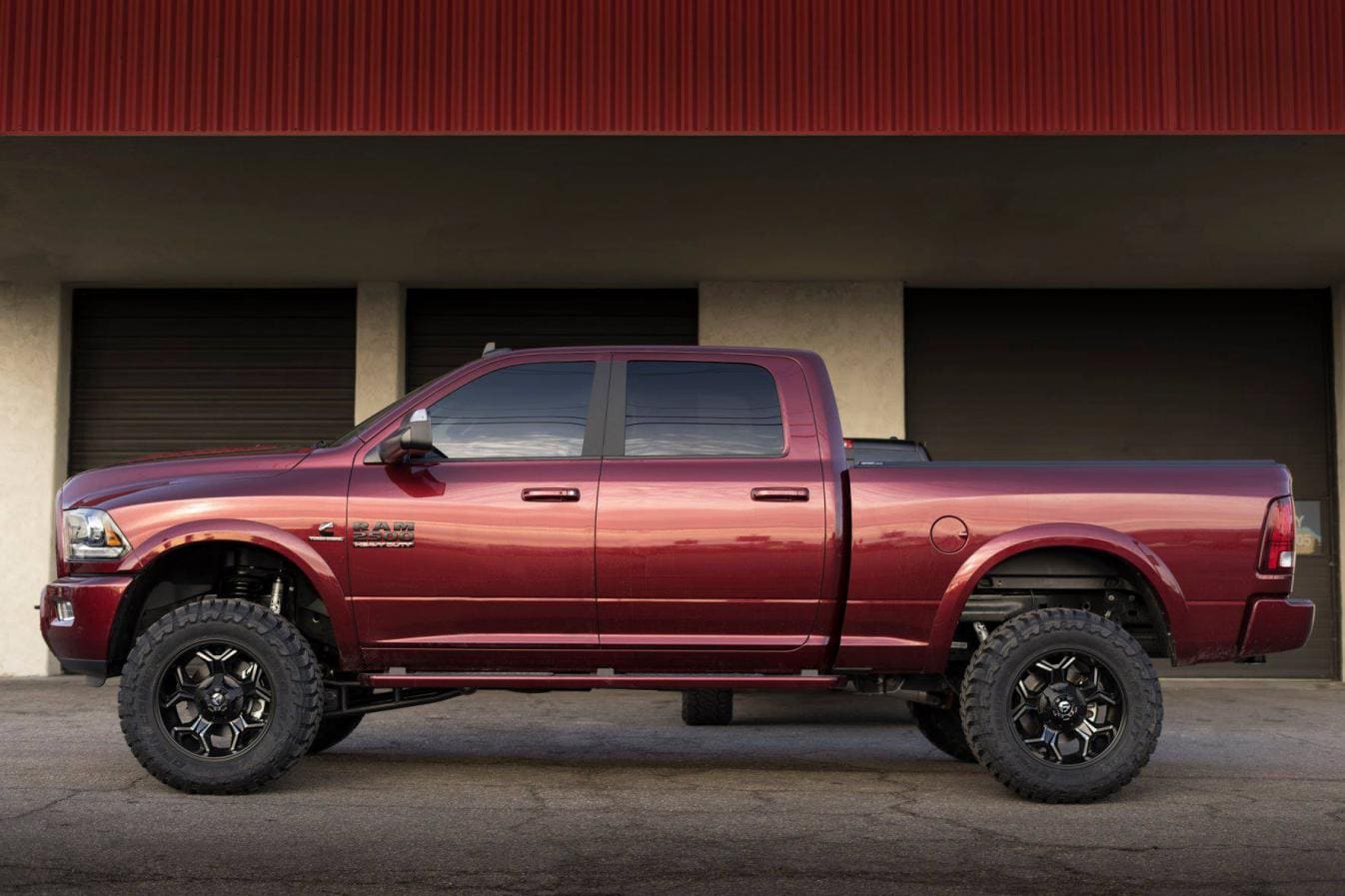 2016 RAM 2500 with 20x10 wheels