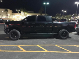 2017 RAM 2500 with 18x9 wheels