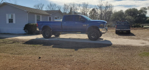 2014 RAM 3500 with 18x10 wheels