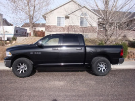 2008 Dodge Ram 1500 with 19x9 wheels