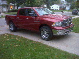 2009 Dodge Ram 1500 with 20x9.5 wheels
