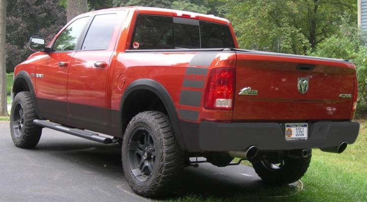 2009 Dodge Ram 1500 with ATX Artillery wheels