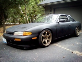 1995 Nissan S14 with 17x9 Rota Grids wheels