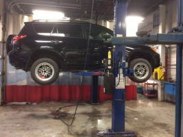2016 Toyota RAV4 with 17x8 wheels
