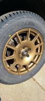 2018 Toyota RAV4 with 17x7.5 Terra wheels