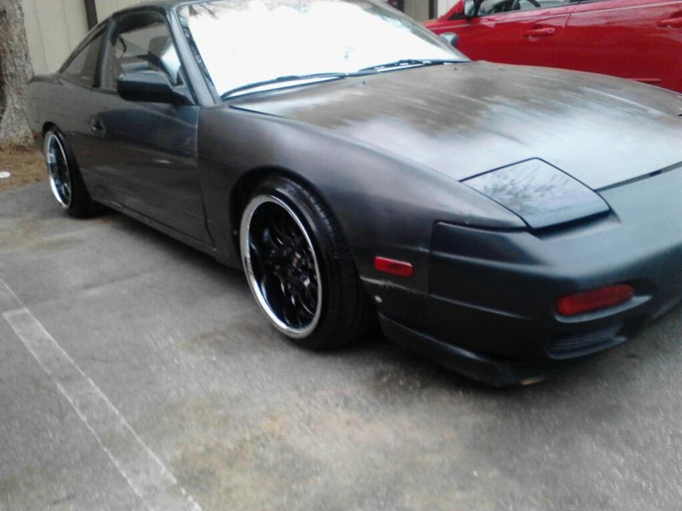 1993 Nissan S13 with 17x10 XXR 526 wheels