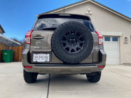 2011 Toyota RAV4 with 16x7 wheels