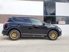2016 Toyota RAV4 with 18x9 wheels