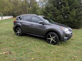 2016 Toyota RAV4 with 20x8.5 wheels