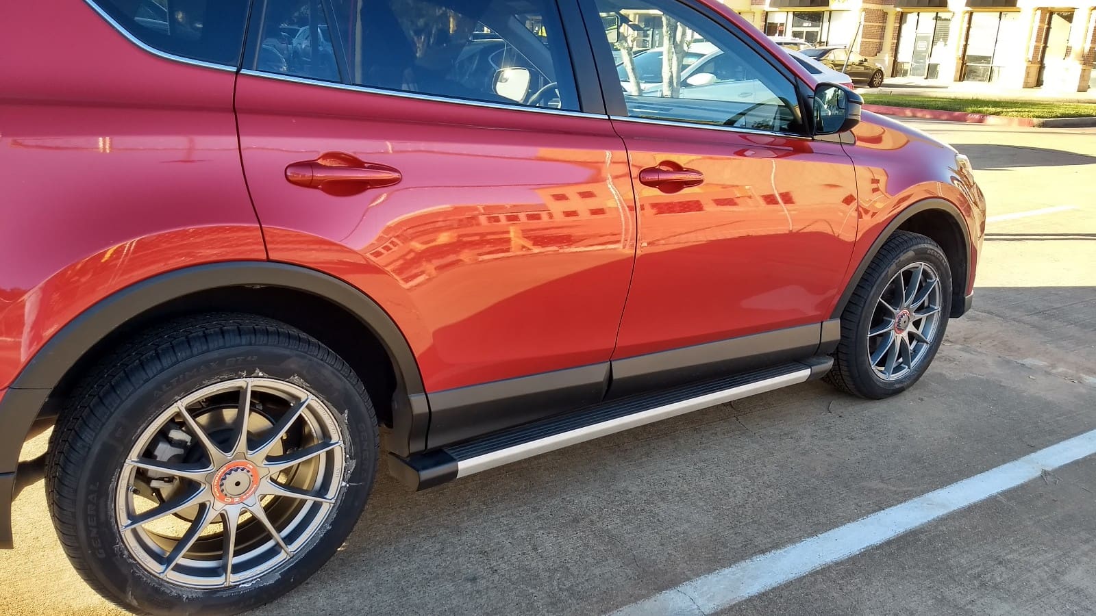 2016 Toyota RAV4 with 18x8 Formula HLT wheels